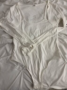 Ardene Cotton Bodysuit with Unique Collar